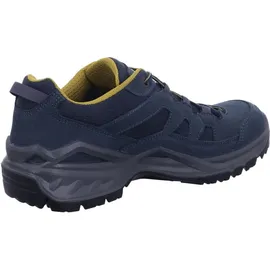 Lowa Sirkos Evo GTX LO Herren Stahlblau/Senf 40