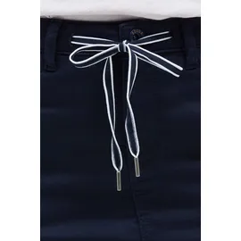 Soccx Damen, Kurzer Jeansrock AN:NE mit Print Blue Navy, XL