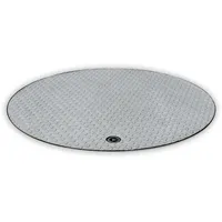 Hailo Professional Hailo Schachtabdeckung Hs8-r Edelstahl rund tagwasserdicht und geruchssicher Klasse D 400kn 1200x1200mm