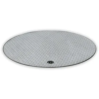 Hailo Professional Hailo Schachtabdeckung Hs8-r Edelstahl rund tagwasserdicht und geruchssicher Klasse D 400kn 1200x1200mm