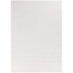 Teppich AYYILDIZ TEPPICHE "SAHARA 1115", beige (cream), B:240cm H:12mm L:340cm, Polypropylen, Teppiche, Pflegeleicht / Strapazierfähig / Trend Colors