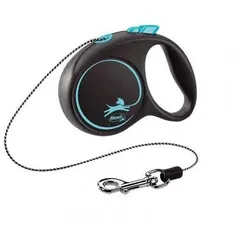 FLEXI Black Design S Seilleine 5 m Blau