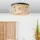 Brilliant Crosstown 1x A60 E27 Holz hell/schwarz