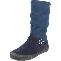 Mädchen Schuhe Leder Tex Stiefel 4152-256 gefüttert Blume Winterstiefel blau 25 EU