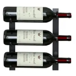 Wandhalterung 3 Flaschen Wein - Classic
