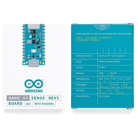 Arduino ABX00070 Board Nano BLE Sense Rev2 With Headers Nano ARM® Cortex®-M4