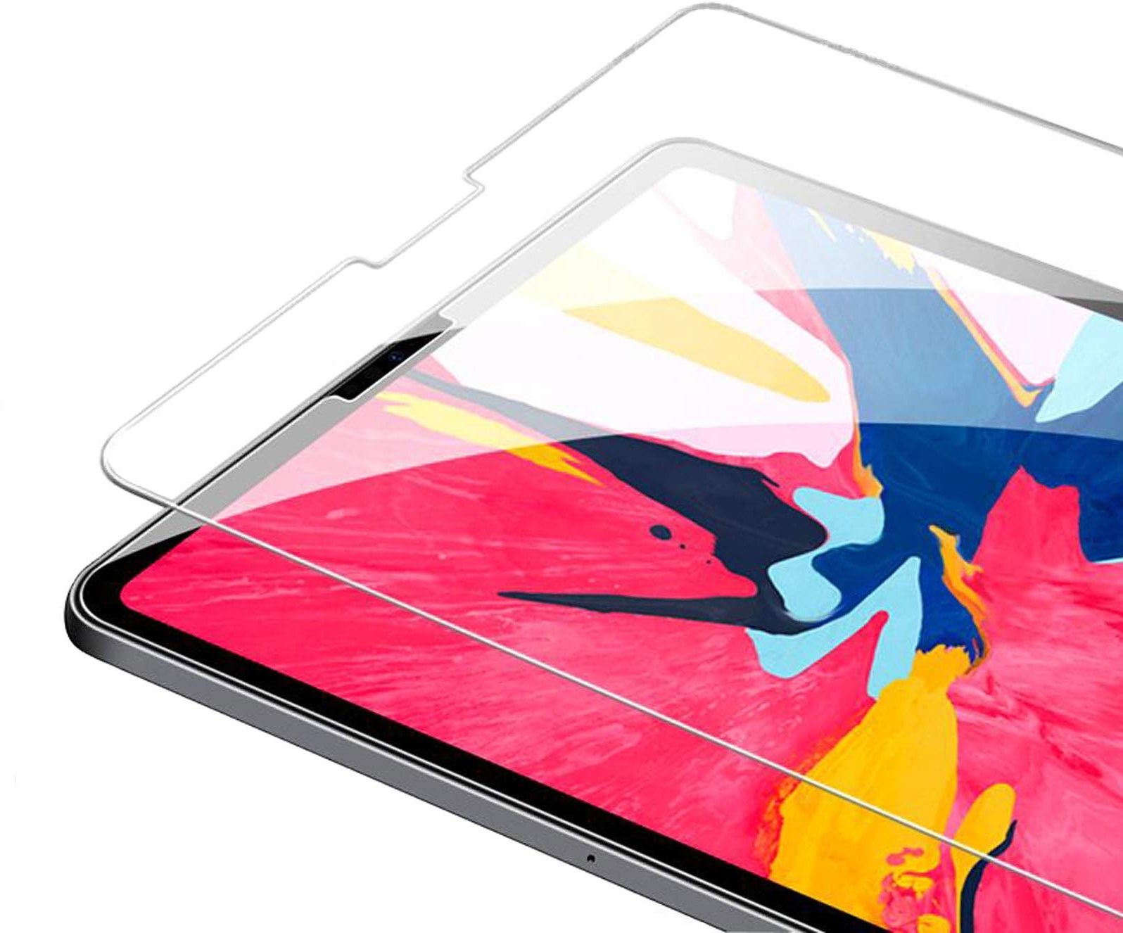 Lobwerk Schutz für Apple iPad Pro 11 2018/2020/2021/2022 Air 4 10.9 2020/2022 (A1980/A2013/A1934/A1979) Displayschutz Folie klar transparent Anti-Fingerprint (1x Schutzglas)