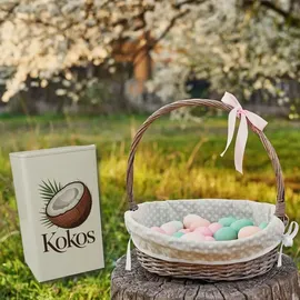 speecheese Kokos Kokosnuss mit Palmenblättern Dose mehrfarbig 0,9 l