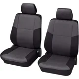 PETEX Auto Sitzbezüge für Vordersitze 4-teilig - Sylt schwarz, Eco Class mit SAB 2