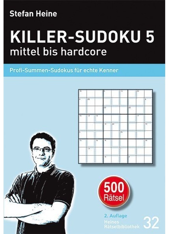 Killer-Sudoku 5 - Mittel Bis Hardcore.Bd.5 - Killer-Sudoku 5 - mittel bis hardcore, Kartoniert (TB)