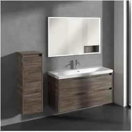 Villeroy & Boch Skyla Seitenschrank 35 x 100 x 34,9 cm Stone Oak