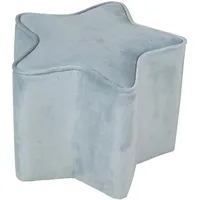 roba Kinderhocker Lil Sofa Sternform sky/hellblau