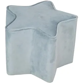 roba Kinderhocker Lil Sofa Sternform sky/hellblau