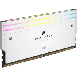 Corsair Dominator Titanium RGB Weiß 64GB DDR5-6400 XMP Arbeitsspeicher, CL32
