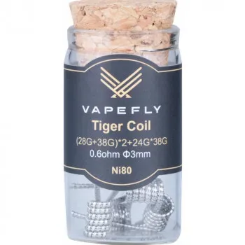 Vapefly NI80 Tiger Coil (6pcs) Flasche