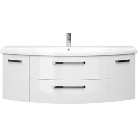 Sconto Waschtischkombination 144 x 53,7 x 49,5 cm Weiß