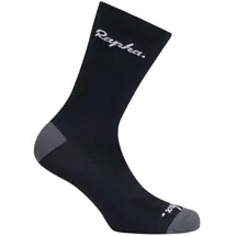 Rapha Logo Radsocken Schwarz S