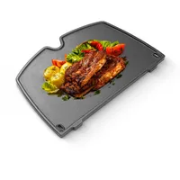 bbq-yummy Grillplatte 38,9 cm Gusseisen schwarz