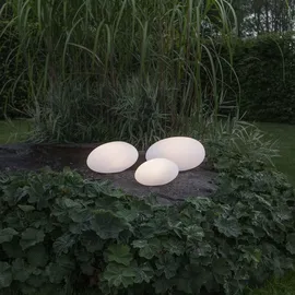 Star Trading Globy weiß, ca. 27x13 cm,