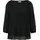 S.Oliver BLACK LABEL Klassische Bluse mit Plisseefalten schwarz 38