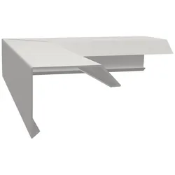 Außenecke ISOS | RAL 9006 Weißaluminium | Aluminium