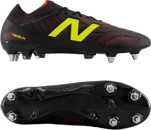New Balance Tekela Elite Low v5 SG Live Wire Schwarz