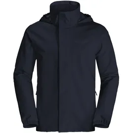 Jack Wolfskin Stormy Point 2L Regenjacke Herren Nacht Blau M