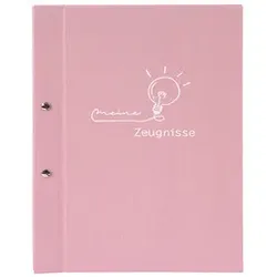 GOLDBUCH Zeugnismappe frech & frei altrosa 36 131 A4