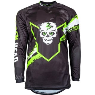 Broken Head MX Jersey Rebelution Grau - Supermoto Motocross MTB