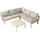 Svita Missouri Loungeset 4-tlg. beige