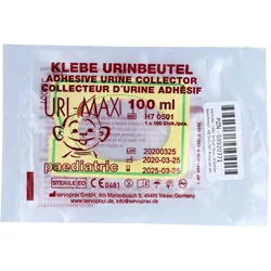 Uri Max Klebe-Urinbeutel f.Kinder steril