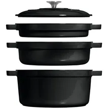 Cuisine CHEF CUISINE Topf-Set 3-tlg. Kochtopf + Bräter