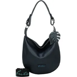 Fritzi aus Preußen Schultertasche Eco Hobo veganen und recycelten Materialien Blue Violett Damen 