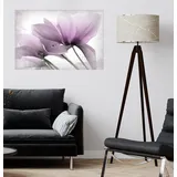 Queence Wandsticker QUEENCE "Dani", lila, B:90cm H:60cm T:0,1cm, Folie, Wandtattoos, Selbstklebend, kinderleichte Anbringung