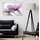 Queence Wandsticker QUEENCE "Dani", lila, B:90cm H:60cm T:0,1cm, Folie, Wandtattoos, Selbstklebend, kinderleichte Anbringung