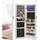 Songmics Schmuckschrank mit langem Spiegel