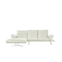 KOINOR Ecksofa  Francis ¦ weiß ¦ Maße (cm): B: 164 H: 93 T: 92.0