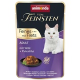 Animonda Vom Feinsten Adult Wild + Putenfilet 18 x 85 g