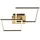 Brilo Frame 2x LED 11W braun-gold