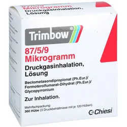Trimbow 87 Ug/5 Ug/9 Ug 120 Hub Druckgasinhal.lsg. 360 Sp