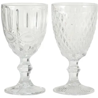 Boltze Weinglas Aurora 2er Set, klar