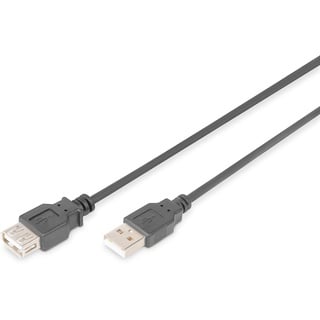 Digitus USB 2.0 Verlängerungskabel Typ A St/Bu, 3.0m,