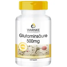 Warnke Vitalstoffe GmbH Glutaminsäure 500 mg Kapseln 250 St