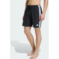 adidas 3-Streifen Badehose Schwarz S