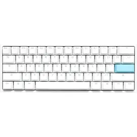 Ducky One 2 Pro Mini White Edition Gaming Tastatur, RGB LED - Kailh White