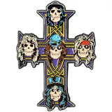 Grupo Erik Magnet Guns N' Roses Magnet Kühlschrank - 7 x 7 cm - Offizieller Guns N Roses Fanartikel