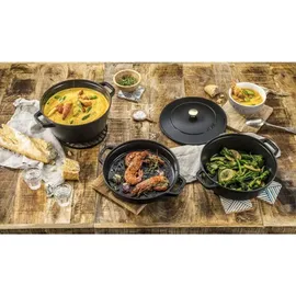 Staub Cocotte Kochtopfset 3-tlg. schwarz