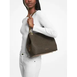 Michael Kors Kensington Shopper Canvas Brown/Black