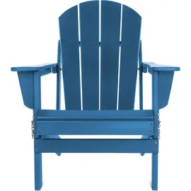 ASPERO Gartenstuhl 75 x 75 x 83 cm blau