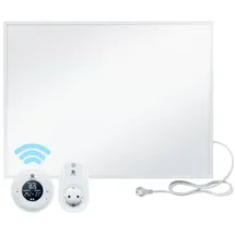 bringer-germany Bringer® Infrarotheizung - 450 (BRIH450) / BRTF: Funk Thermostat und Fernbedienung / Weiß